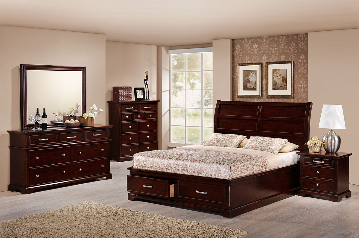 168 Bedroom Set (5PCS) - Bedroom - Collection - Ker Global Furniture (M) Sdn Bhd