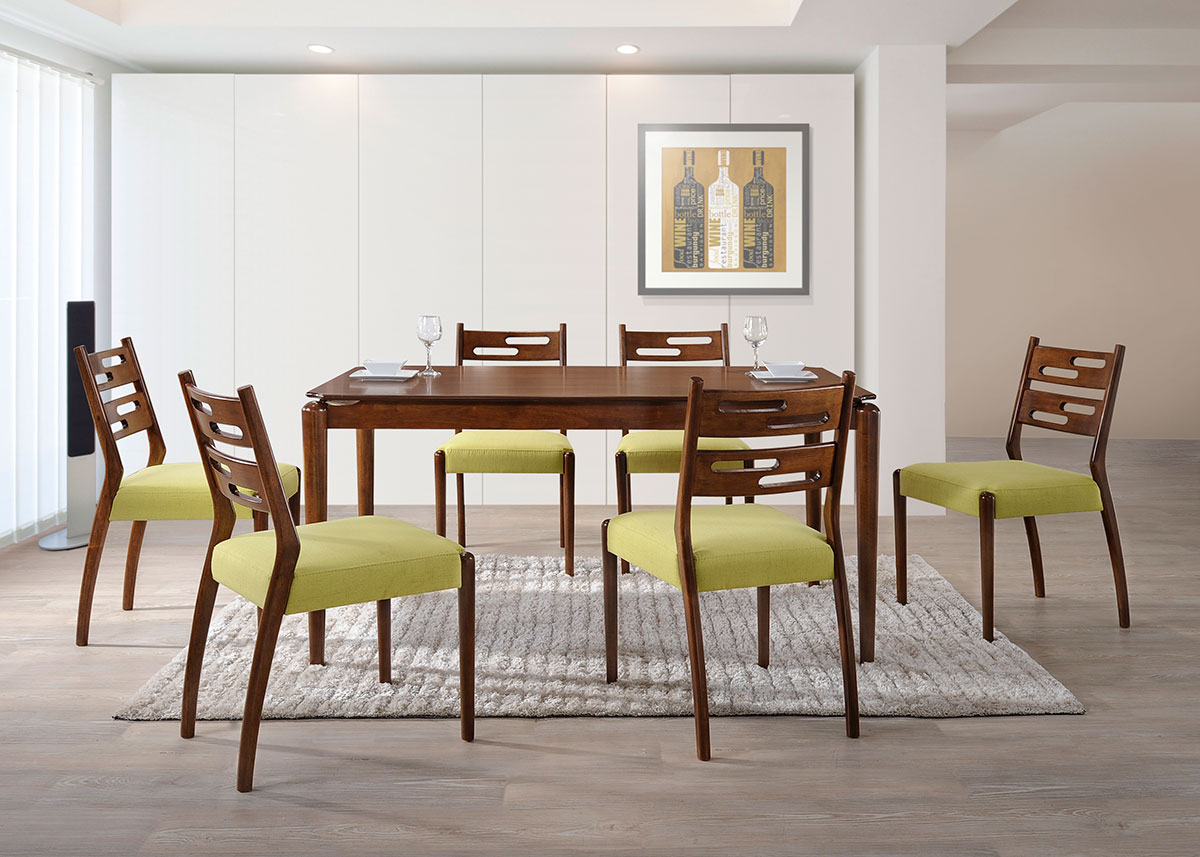 5195 Makenzie Dining Set(1+6) - Dining Room - Collection - Ker Global Furniture (M) Sdn Bhd