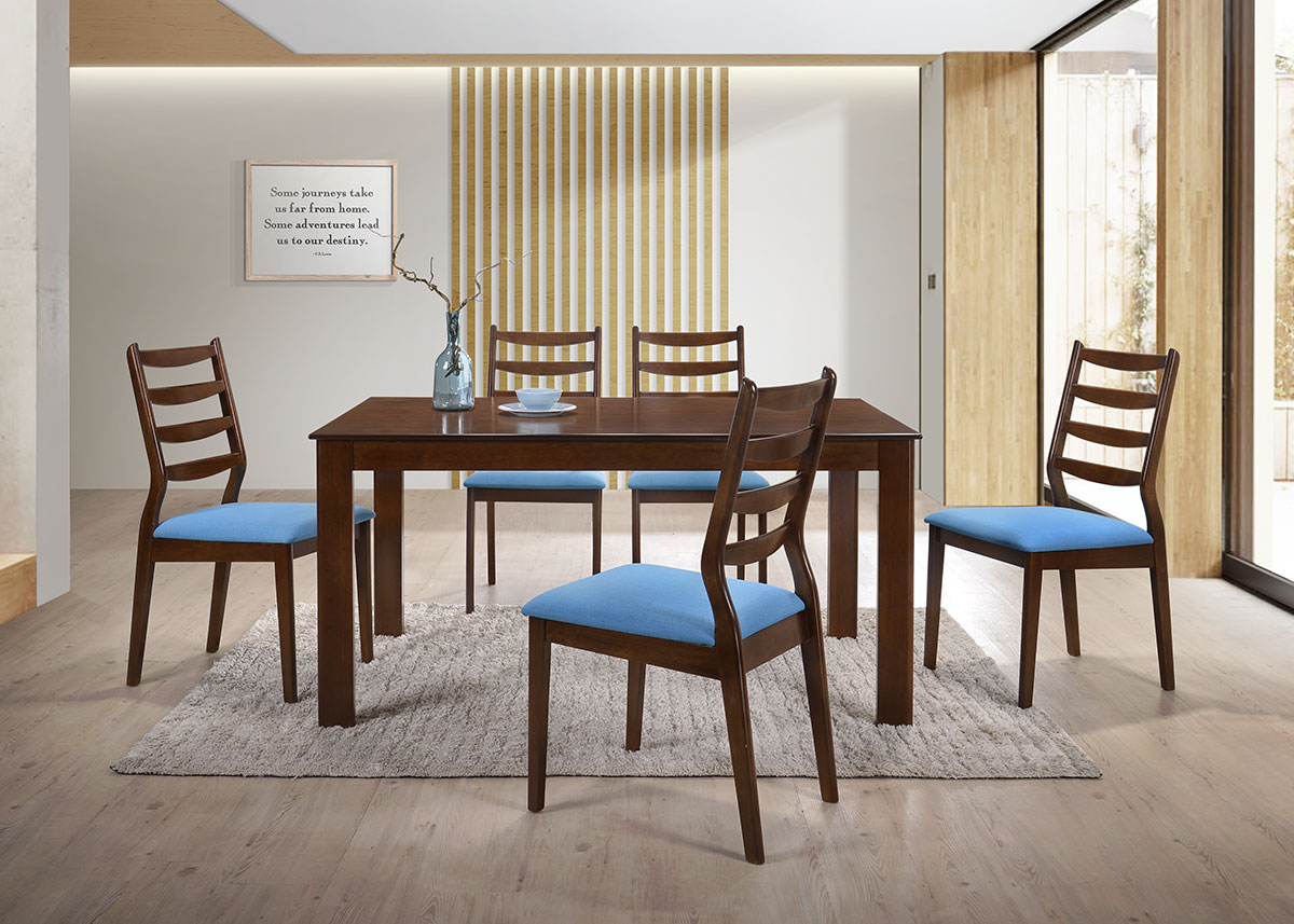 5275 Jodie Dining Set(1+6) - Dining Room - Collection - Ker Global Furniture (M) Sdn Bhd