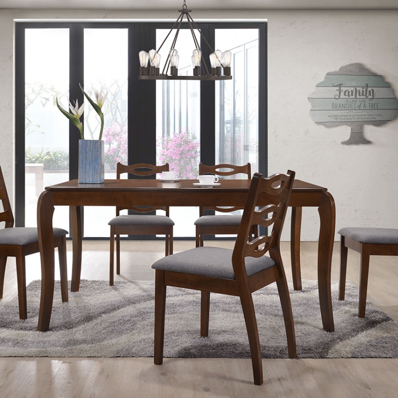 5276 Gladys Dining Set(1+6) - Dining Room - Collection - Ker Global Furniture (M) Sdn Bhd