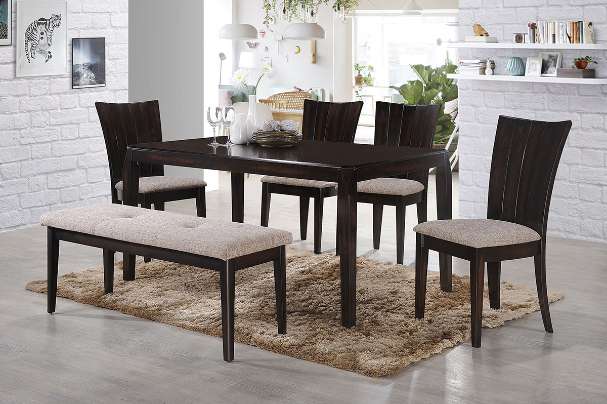 5282 Kamiak Dining Set(1+1+4) - Dining Room - Collection - Ker Global Furniture (M) Sdn Bhd