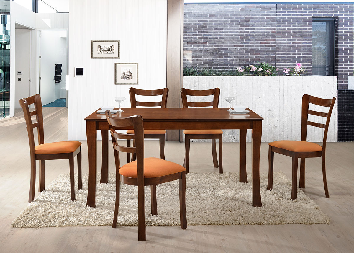 5507 Bonnie Dining Set(1+6) - Dining Room - Collection - Ker Global Furniture (M) Sdn Bhd