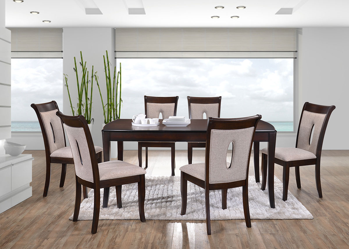 8030 Isabel Dining Set(1+6) - Dining Room - Collection - Ker Global Furniture (M) Sdn Bhd