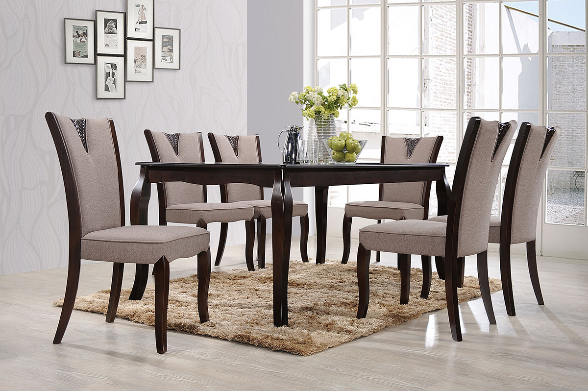 8135 Porter Dining Set(1+6) - Dining Room - Collection - Ker Global Furniture (M) Sdn Bhd