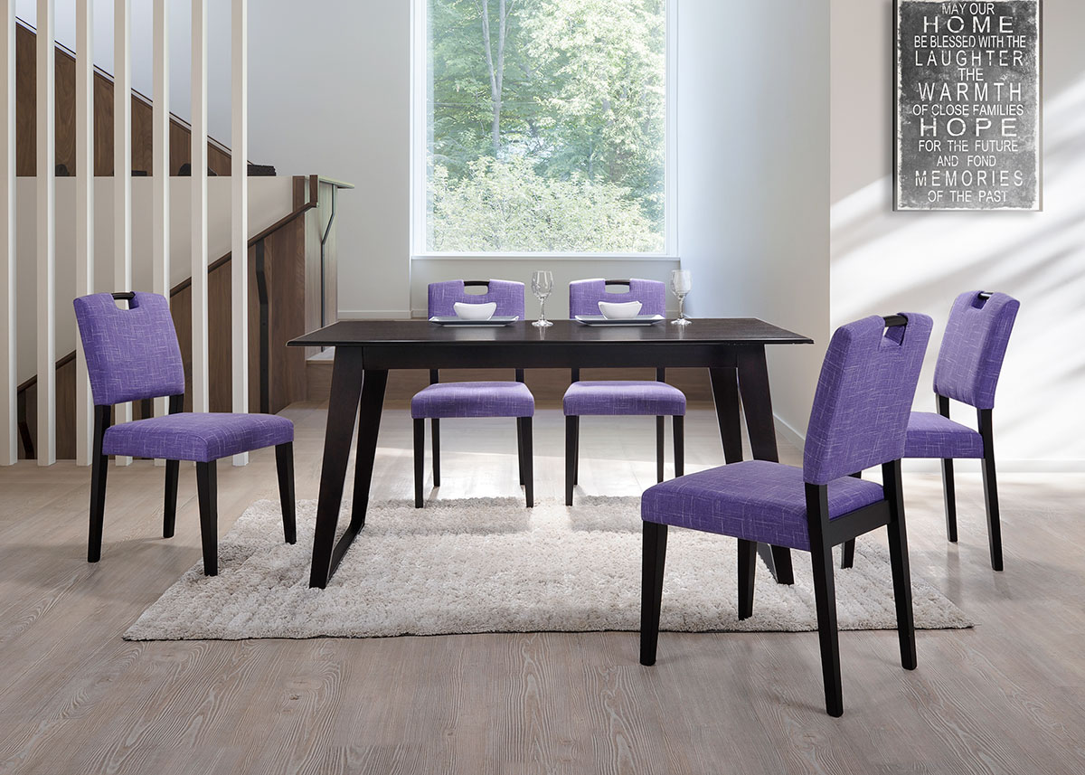 8210 Madeline Dining Set(1+6) - Dining Room - Collection - Ker Global Furniture (M) Sdn Bhd