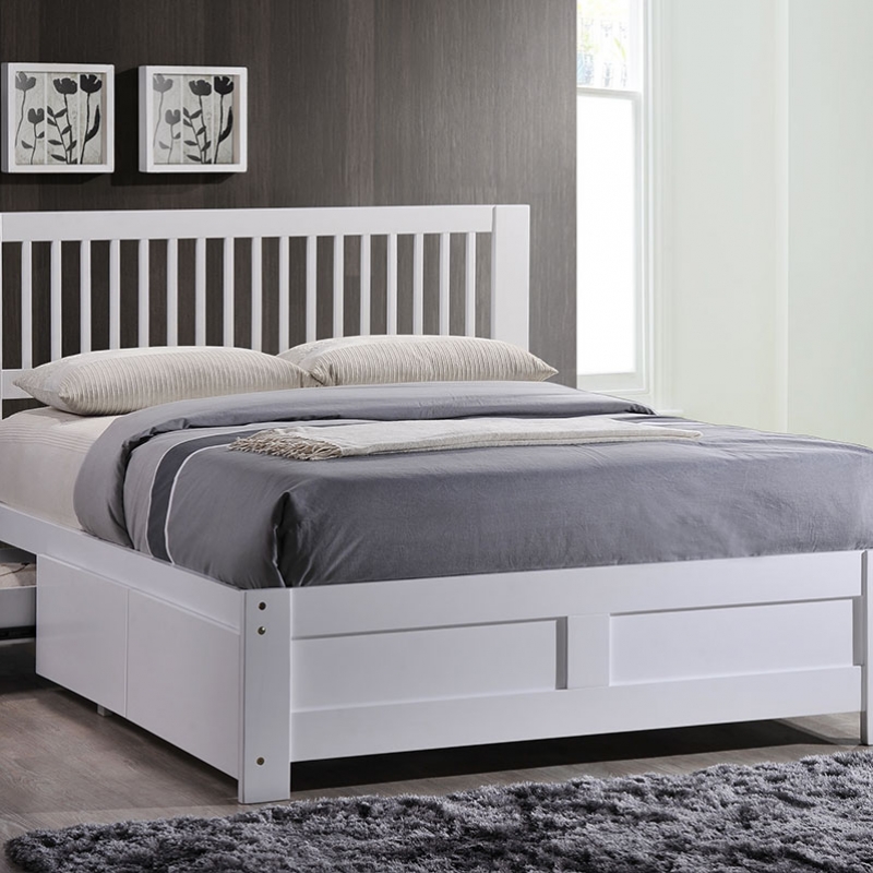 SBF-001 Storage Bed Frame with Drawer - Bedroom - Collection - Ker Global Furniture (M) Sdn Bhd