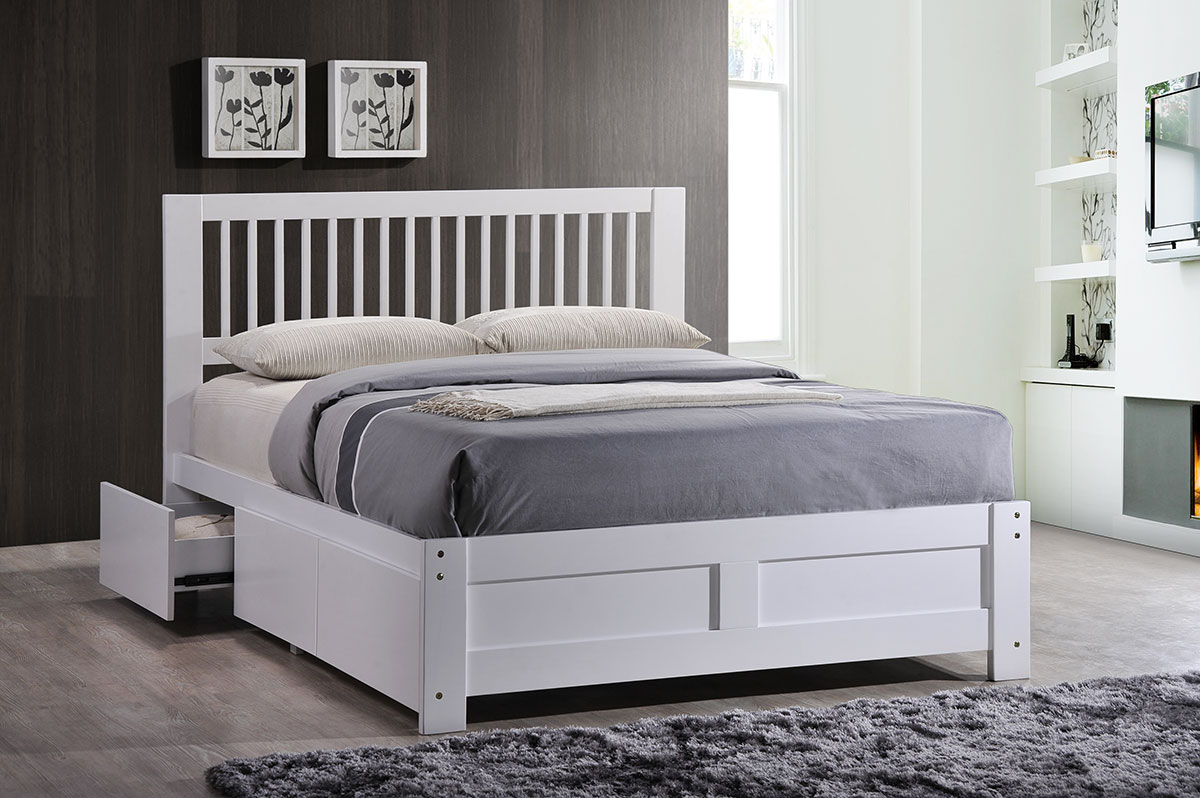 SBF-001 Storage Bed Frame with Drawer - Bedroom - Collection - Ker Global Furniture (M) Sdn Bhd